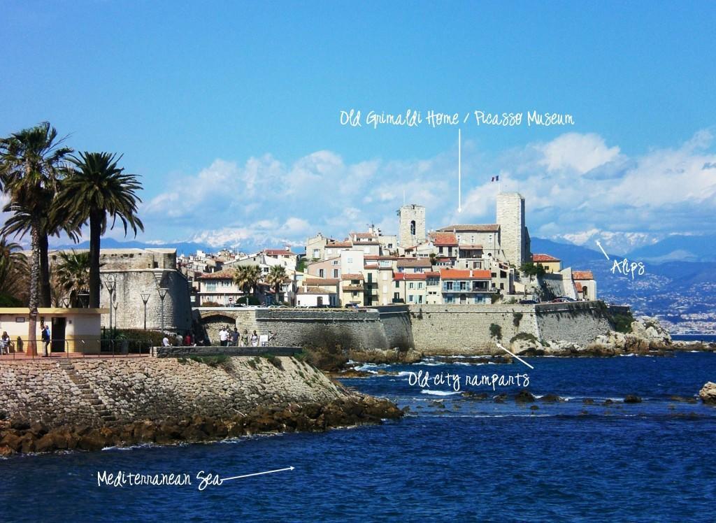 2 Bedroom Modern Apartment In Antibes With Sea View Zewnętrze zdjęcie